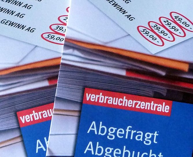 Flyer der Verbrauchersch&uuml;tzer (Foto: nnz)