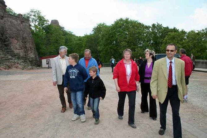 5. Millionster Besucher begr&uuml;&szlig;t  (Foto: Heiko Kolbe)