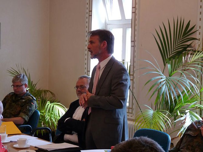 Diskussion um Bundeswehrstandorte (Foto: Karl-Heinz Herrmann)