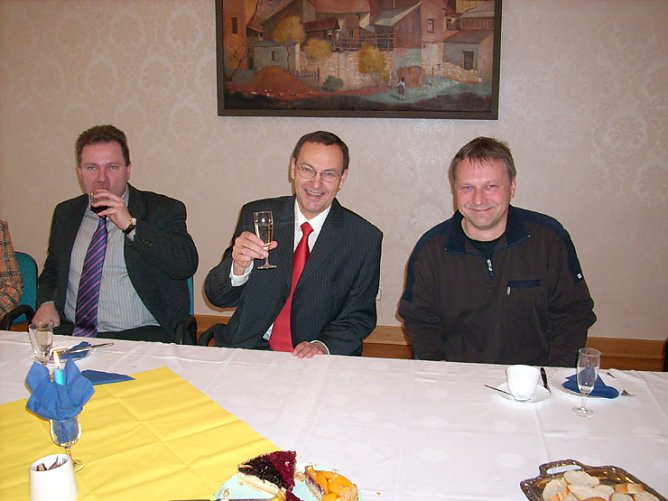 Jubilar Georg Sch&auml;fer (Foto: Karl-Heinz Herrmann)