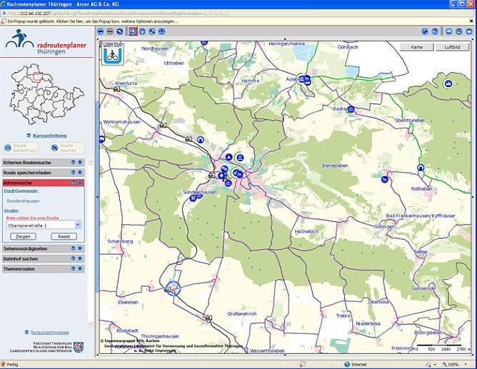 Karte Frankenhausen (Foto: Karl-Heinz Herrmann)