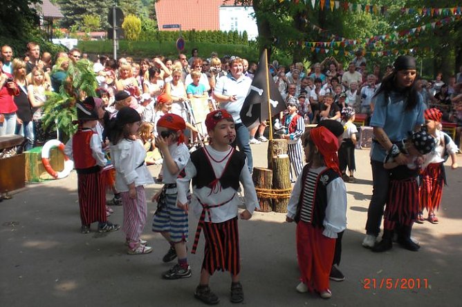 "EINE SEEFAHRT DIE IST LUSTIG�����." (Foto: Kindervilla Bad Frankenhausen)