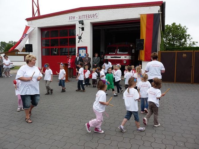 Feierliche Übergabe Abwasserdruckleitung (Foto: Karl-Heinz Herrmann) Feierliche Übergabe Abwasserdruckleitung (Foto: Karl-Heinz Herrmann)