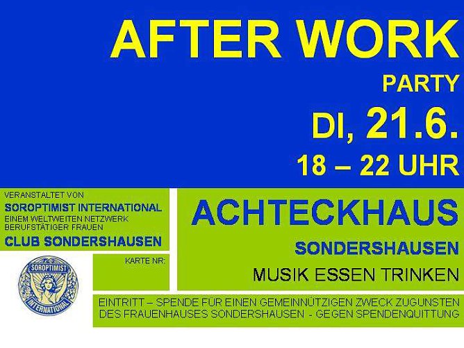 After Work Party  (Foto: Soroptimist Club Sondershausen)