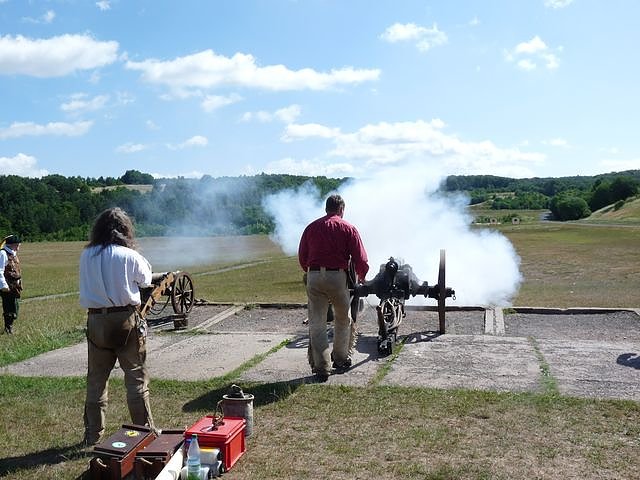 Kanonendonner auf Dickkopf (Foto: Karl-Heinz Herrmann)