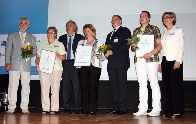 Zertifikate erhalten (Foto: Kyffh&auml;usertourismusverband)