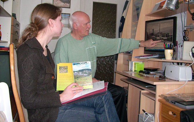 Julia Hornickel und Hans-Jürgen Schmidt (Foto: Karl-Heinz Herrmann) Julia Hornickel und Hans-Jürgen Schmidt (Foto: Karl-Heinz Herrmann)