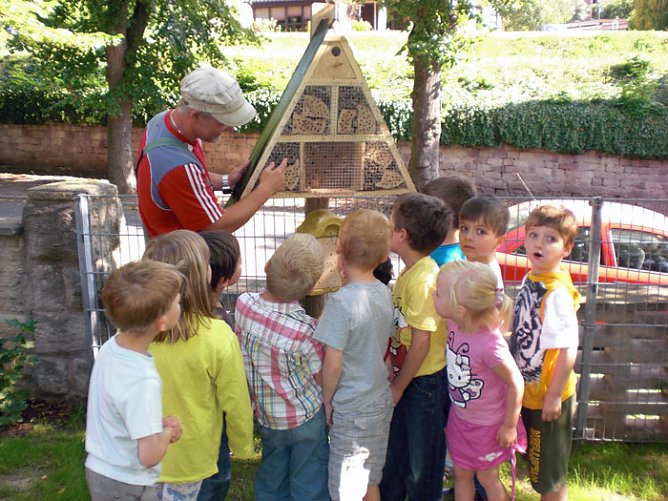 Haus f&uuml;r die Wildbienen (Foto: Karl-Heinz Herrmann)