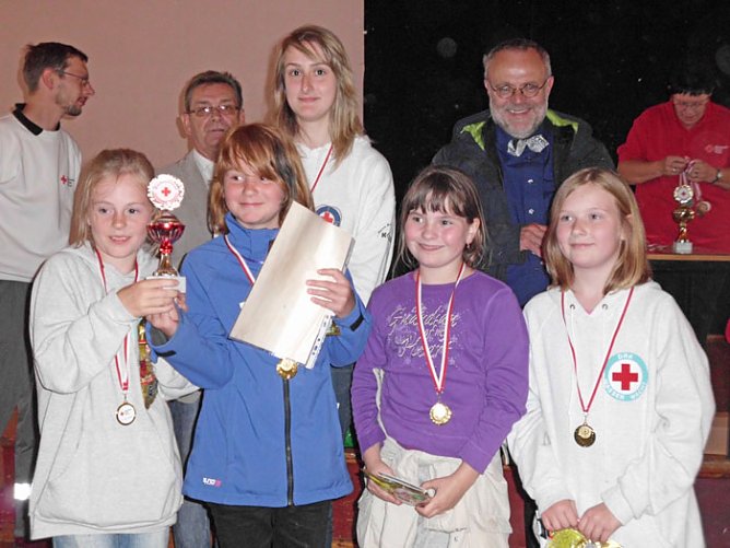Kreiswettbewerb Junge Sanitäter (Foto: DRK-Kreisverband) Kreiswettbewerb Junge Sanitäter (Foto: DRK-Kreisverband)