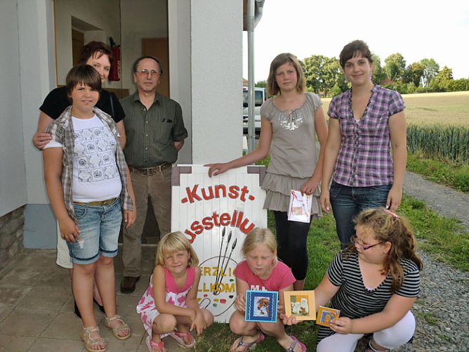 Kunstausstellung Ichstedt (Foto: Domizil Bad Frankenhausen) Kunstausstellung Ichstedt (Foto: Domizil Bad Frankenhausen)