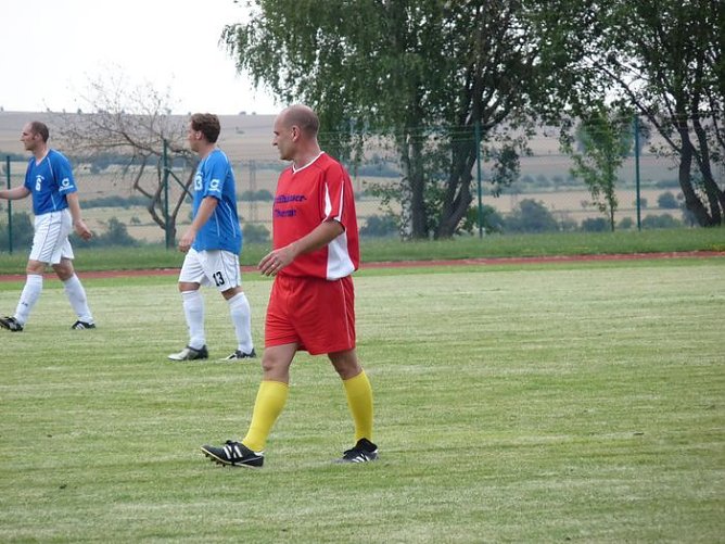 Deftige Klatsche � aber historich (Foto: Karl-Heinz Herrmann)