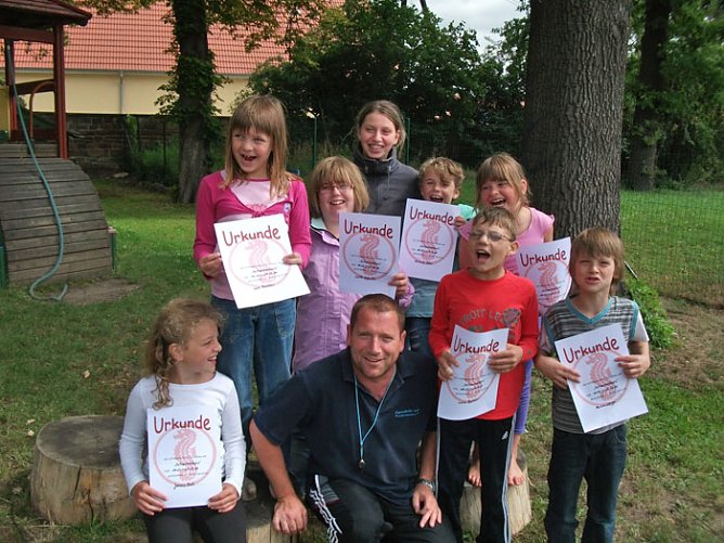 Im DOMizil waren die Indianer los (Foto: Domizil Bad Frankenhausen)