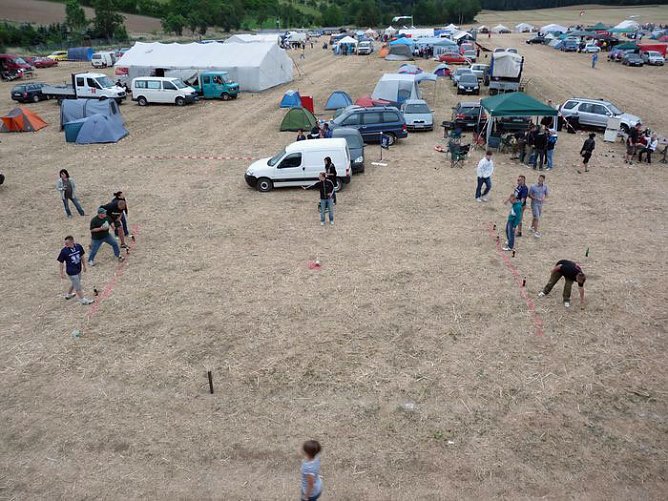 Da steppt der B&auml;r (Foto: Karl-Heinz Herrmann)