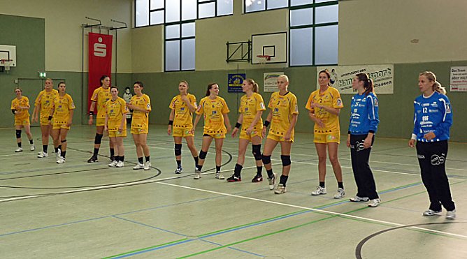 Werbung f&uuml;r den Handball (Foto: Karl-Heinz Herrmann)