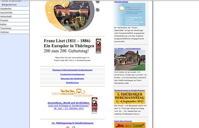 Screenshot der Homepage (Foto: Karl-Heinz Herrmann)