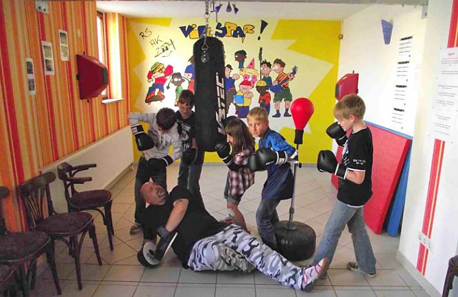 Boxen war der Renner (Foto: Domizil Bad Frankenhausen)