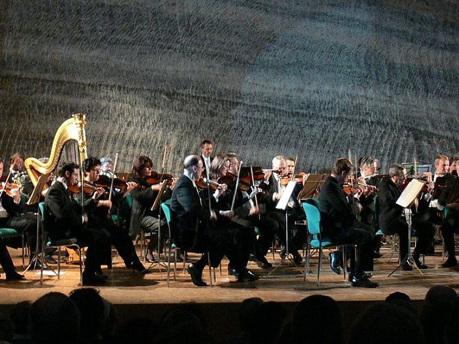 Musik unter Tage (Foto: B. Susemihl)