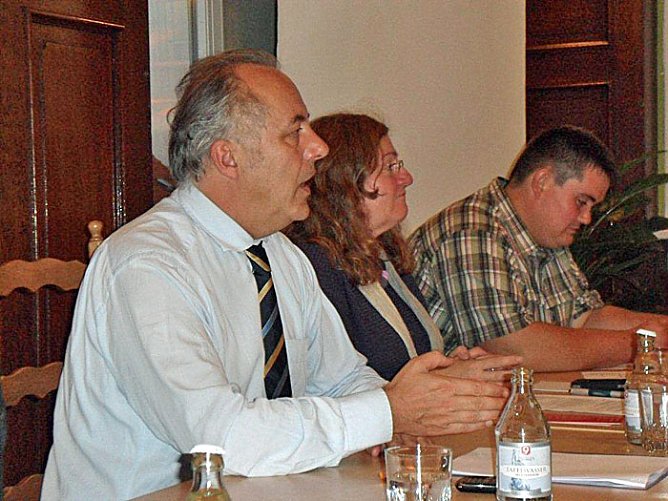 Machnig in Artern (Foto: SPD Kyffh&auml;userkreis)