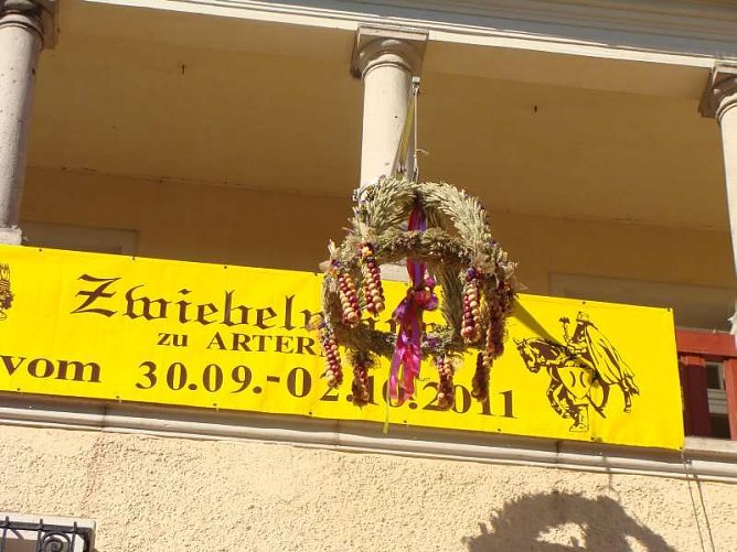 Wetter stimmte zum Zwiebelmarkt (Foto: Familie Kieper) Wetter stimmte zum Zwiebelmarkt (Foto: Familie Kieper)