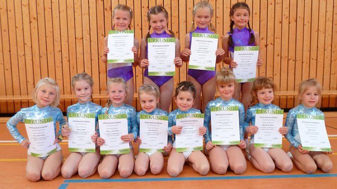 Erfolge f&uuml;r die J&uuml;ngsten (Foto: Sabine Angelstein)