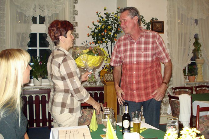 Bei Versammlung geehrt (Foto: Uwe Vogt) Bei Versammlung geehrt (Foto: Uwe Vogt)