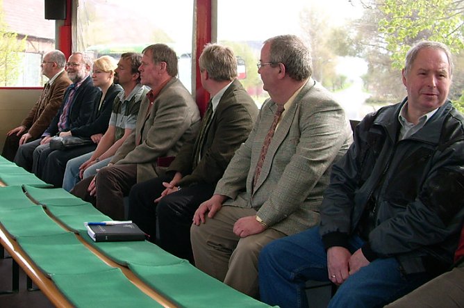 Minister Sklenar im Klostergut (Foto: Karl-Heinz Herrmann)