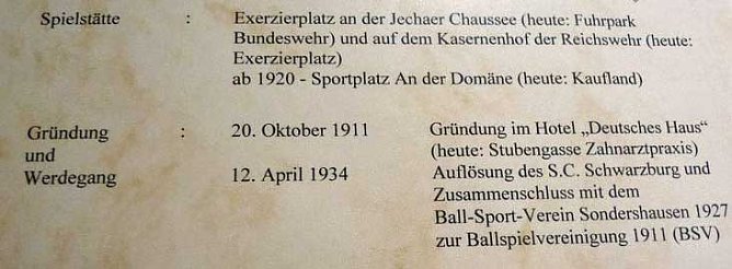 100 Jahre Fu&szlig;ball Sondershausen (Foto: Karl-Heinz Herrmann)