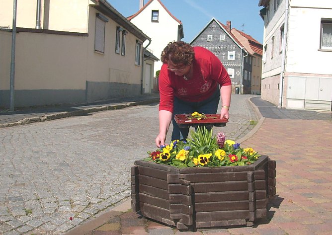 Ortsb&uuml;rgermeisterin Annemarie Voigt (Foto: Karl-Heinz Herrmann)