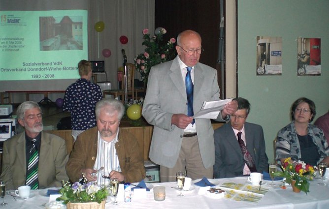 15jähriges Bestehen Ortsverband Bottendorf (Foto: Klaus Henze, Artern) 15jähriges Bestehen Ortsverband Bottendorf (Foto: Klaus Henze, Artern)
