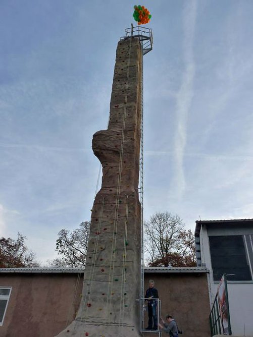 Kletterturm erobert (Foto: Karl-Heinz Herrmann)