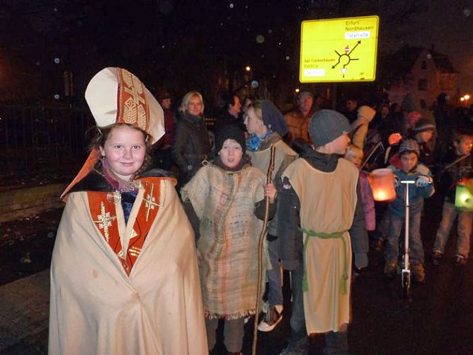 Ökumenischen Martinsfeier (Foto: Karl-Heinz Herrmann) Ökumenischen Martinsfeier (Foto: Karl-Heinz Herrmann)