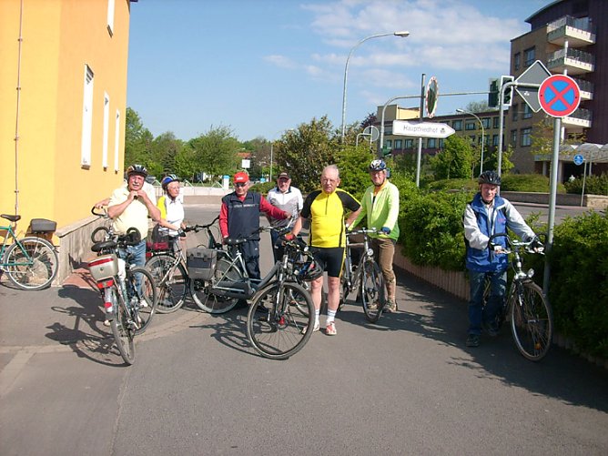 Gef&uuml;hrte Radtour (Foto: Karl-Heinz Herrmann)