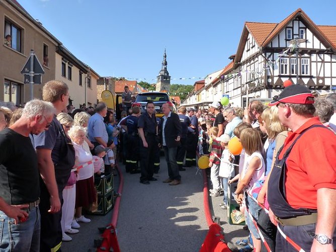 Oberkirche Bad Frankenhausen Ballrennen (Foto: Noch nicht ganz aufgegeben)