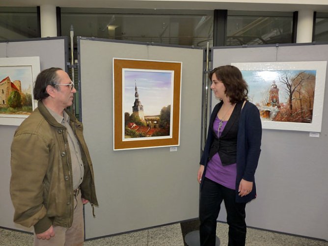 Ausstellung er&ouml;ffnet (Foto: Karl-Heinz Herrmann)