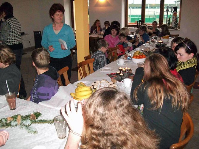 Kinderweihnachtsfeier im Domizil (Foto: Domizil Bad Frankenhausen)