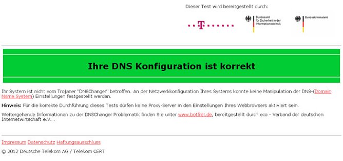 Kontrolle DNS (Foto: Karl-Heinz Herrmann)