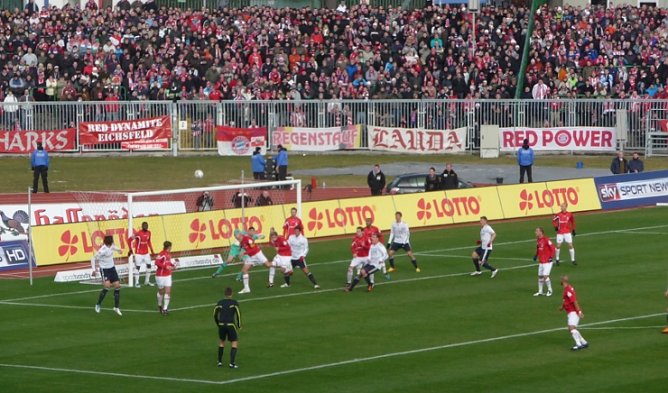 Am Ende gewann Bayern 4:0 (Foto: nnz) Am Ende gewann Bayern 4:0 (Foto: nnz)