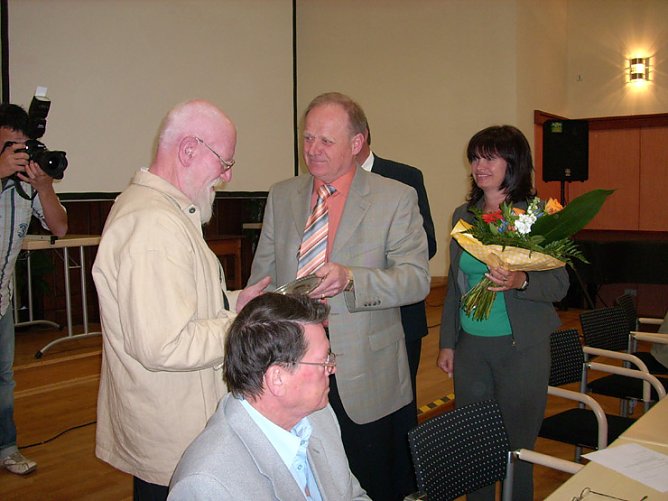 Ehrengabe der Stadt Sondershausen (Foto: Karl-Heinz Herrmann)