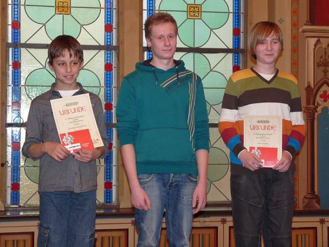 Matheasse ausgezeichnet (Foto: Karl-Heinz Herrmann) Matheasse ausgezeichnet (Foto: Karl-Heinz Herrmann)