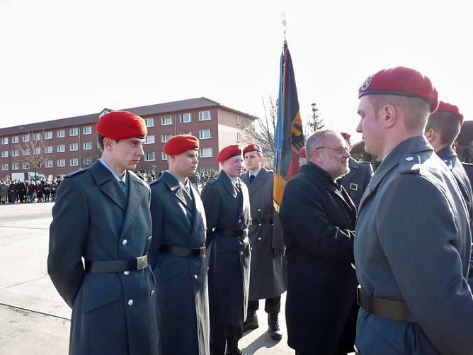 Gelöbnis in Bad Frankenhausen (Foto: Karl-Heinz Herrmann) Gelöbnis in Bad Frankenhausen (Foto: Karl-Heinz Herrmann)