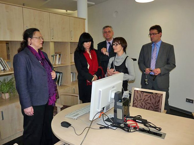 Seniorenwohnpark besucht (Foto: Karl-Heinz Herrmann)
