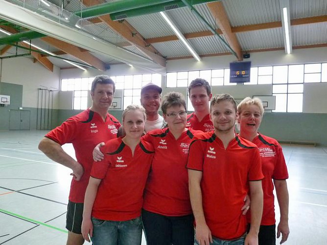 Volleyballer unter sich (Foto: Karl-Heinz Herrmann)