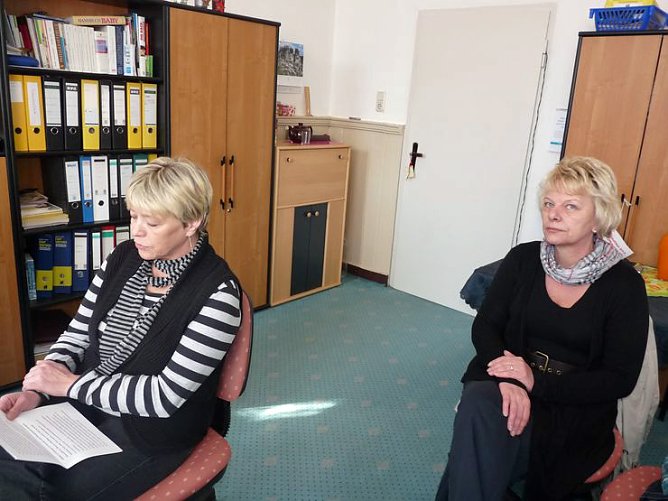 Sozialministerin besucht Frauenhaus (Foto: Karl-Heinz Herrmann) Sozialministerin besucht Frauenhaus (Foto: Karl-Heinz Herrmann)