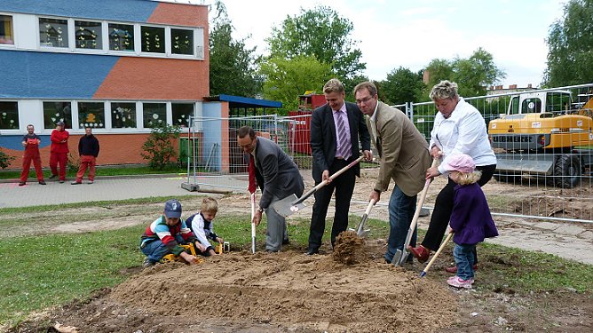 Zu Besuch im "Wippergärtchen" (Foto: Stadt Bad Frankenhausen) Zu Besuch im "Wippergärtchen" (Foto: Stadt Bad Frankenhausen)