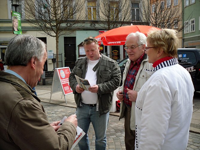 Wahl 2012 (Foto: Die Linke Sondershausen) Wahl 2012 (Foto: Die Linke Sondershausen)