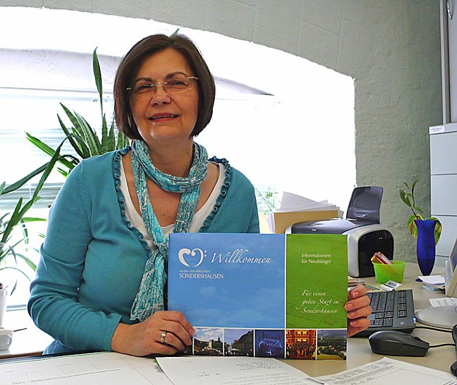 Willkommenspaket f&uuml;r Neub&uuml;rger (Foto: Stadt Sondershausen)