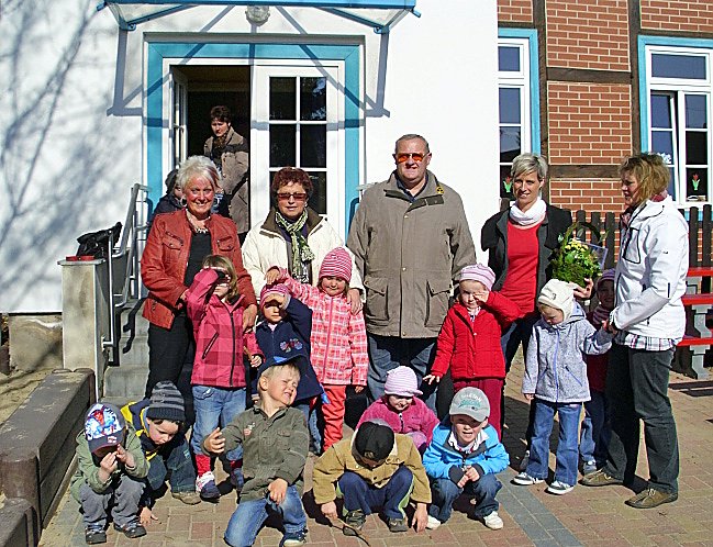 Beim Kita Geburtstag (Foto: Thomas Leipold)