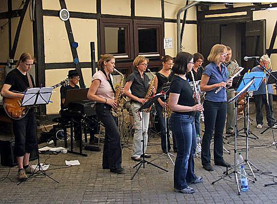 Hensen Bigband (Leipzig) kommt (Foto: Kunsthof Friedrichsrode)