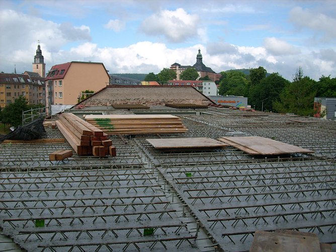 Stand Bau Cruciskirche Sondershausen (Foto: Karl-Heinz Herrmann)