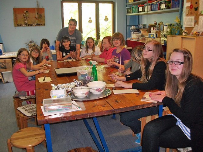 Bunte B&auml;nder zum Muttertag (Foto: Domizil Bad Frankenhausen)